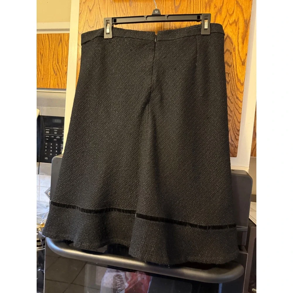 N/A weave zipper black